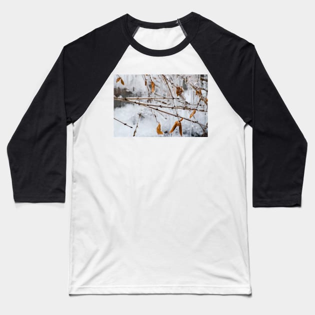 Ice Melts Baseball T-Shirt by gdb2